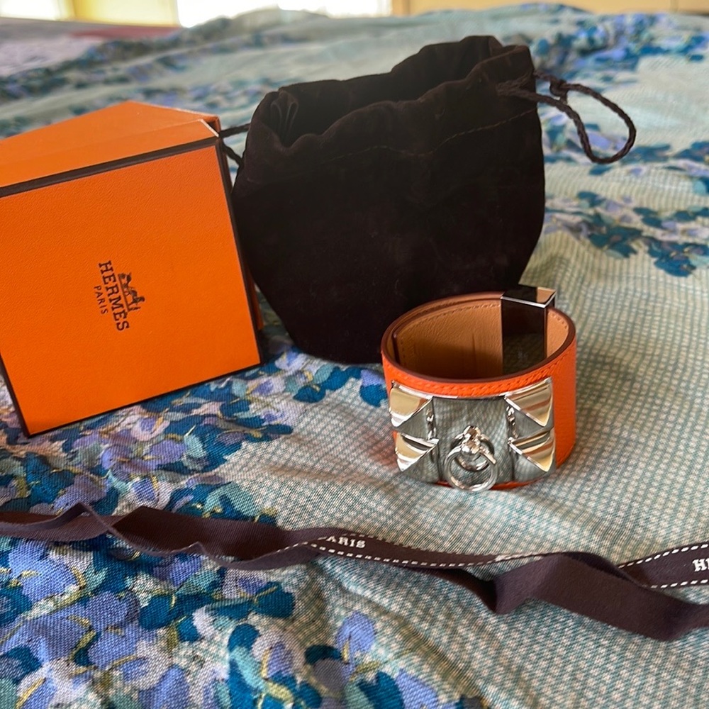 Hermès collier de chien bracelet